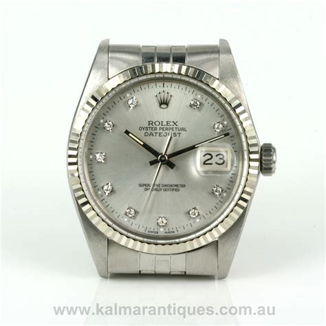 rolex linen dial|Rolex 16014 diamond.